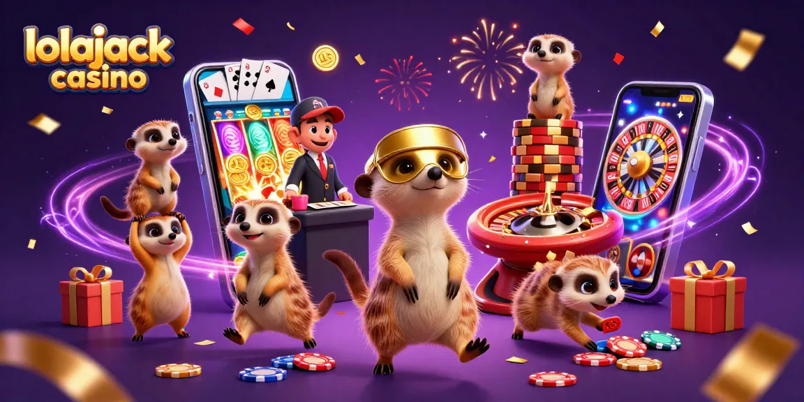 Enjoy the thrill at Lolajack Casino with exciting games and vibrant gameplay elements.